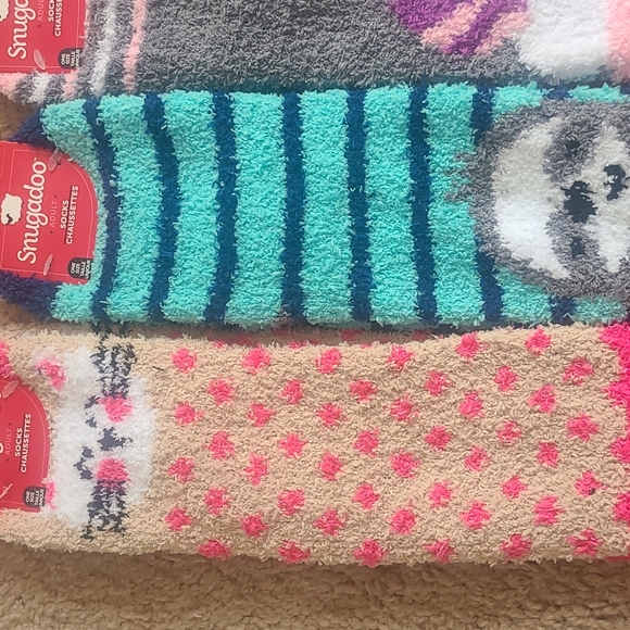 SNUGADOO SUPER SOFT SOCKS CHAUSSETTES 3 PAIRS - Picture 3 of 7